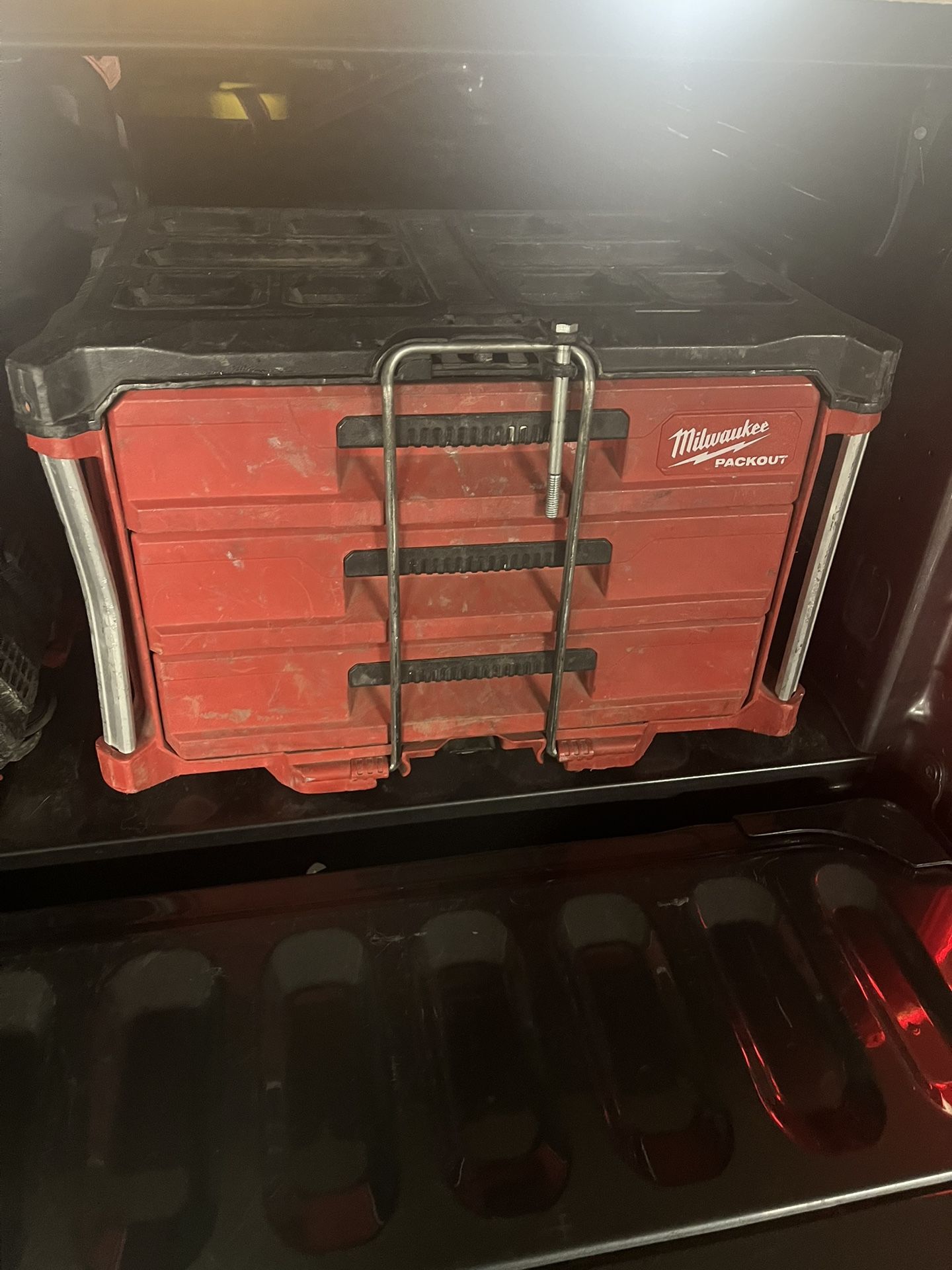 Milwauke Packout 3-Drawer Tool Box
