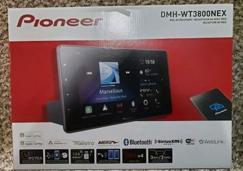 Pioneer - 9" Android Auto and Apple CarPlay Bluetooth Digital Media (DM) Receiver Pioneer WT3800NEX