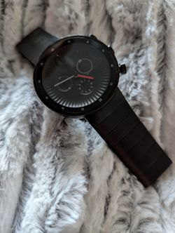 Movado Watch Mens Chrongraph Black EDGE $1995