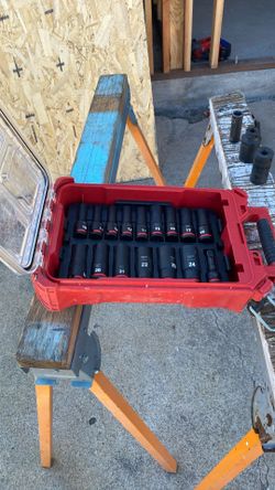 Milwaukee Socket Set 1/2 Drive. I Only Use One Time