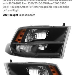 2009-2018 Dodge Ram Headlights
