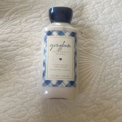Gingham lotion
