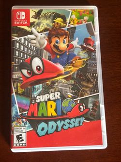 Super Mario Odyssey Nintendo Switch CIB Complete Mint Condition Authentic USA