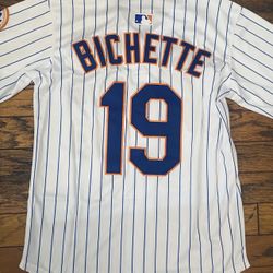 White Bo Bichette #19 Mets White Home 2026 Jersey