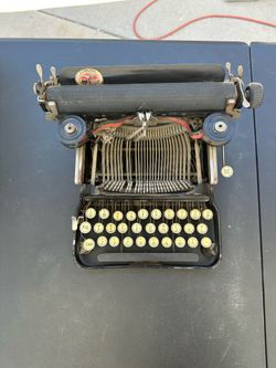 Vintage Corona No 3 Folding Portable Manual Typewriter Antique Black