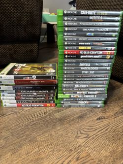 Xbox One And Xbox 360 Games
