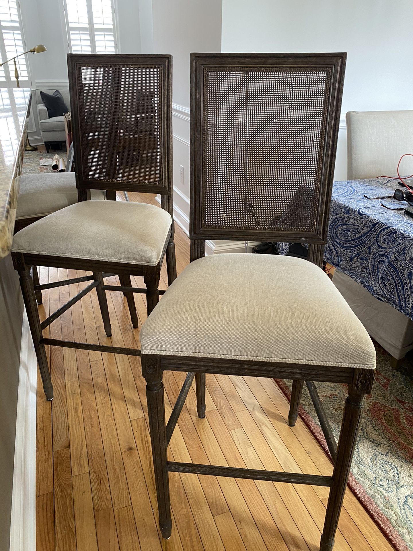 Restoration Hardware Barstools (3)