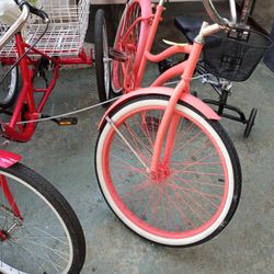 Pink Beach Cruiser