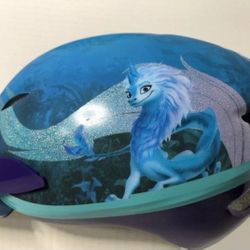 Disney Raya and The Last Dragon Bike Helmet Lightweight Adjustable with Vent Holes Ages 5+ by Bell NEW!