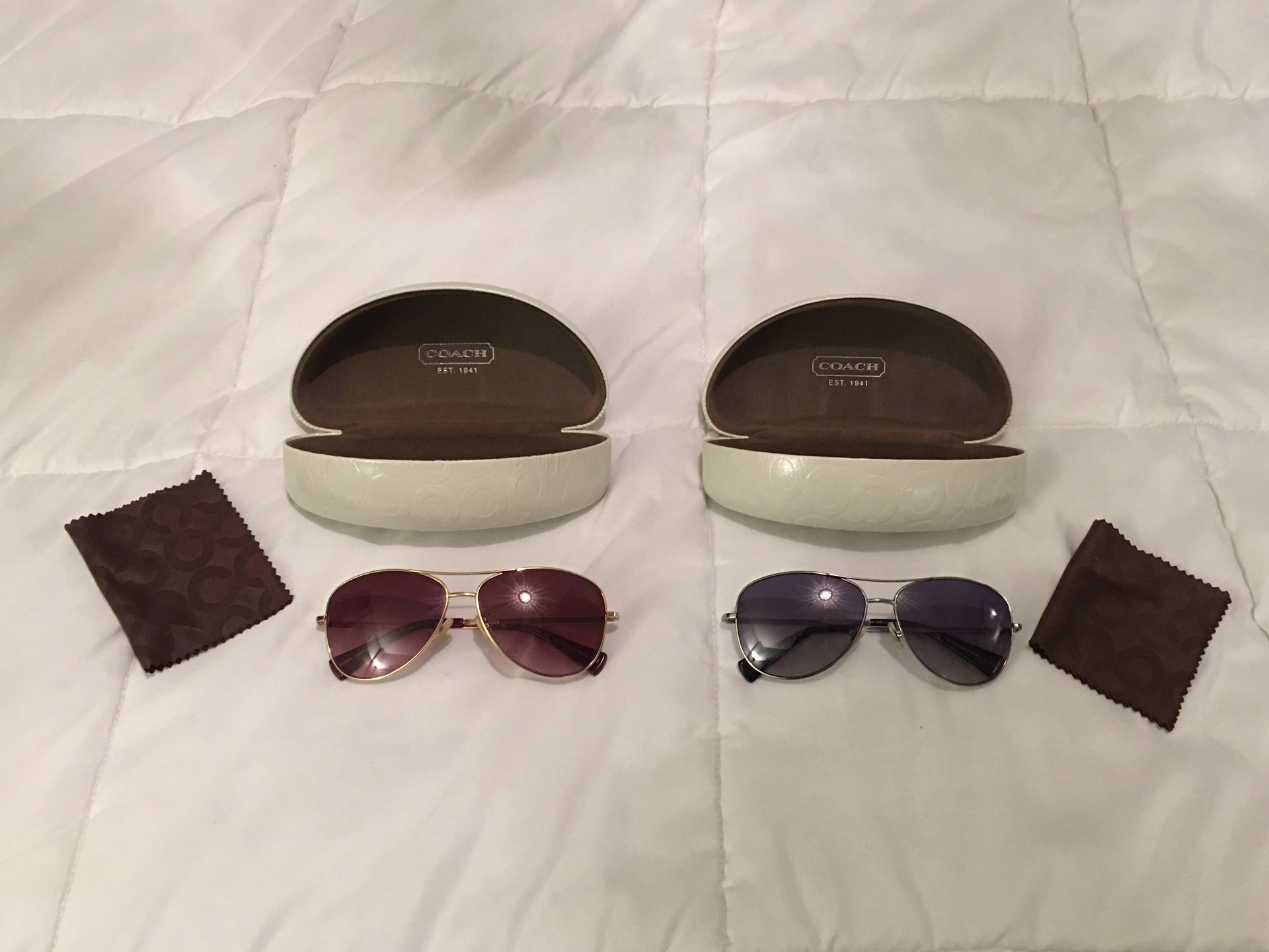 Coach Aviator Sunglasses