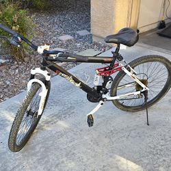 Full suspension mountain bike