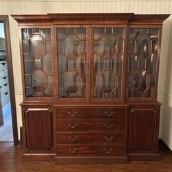 Beautiful Wood Hutch 