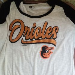 Women's Orioles Shirt Size 2XL