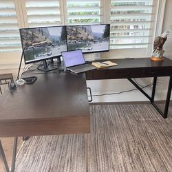 Executive Desk L-shaped
