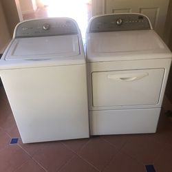 Whirlpool washer and dryer