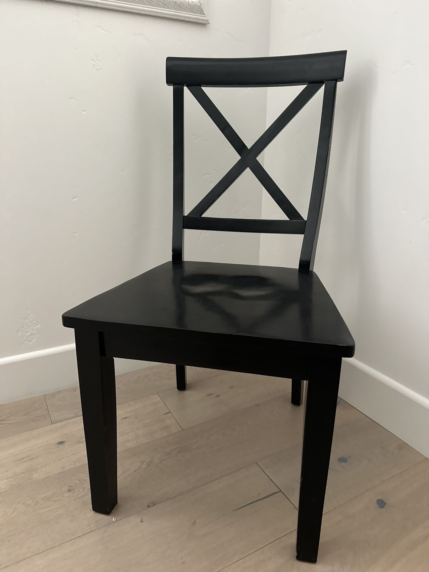 Wood Dining Chairs (4)