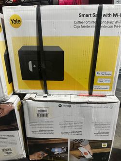 Yale smart safe with Wi-Fi and Bluetooth
