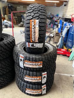 275/65/18 ( 4 new tires ) installed and balanced