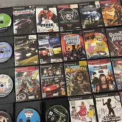 PS2, PS4, XBOX 360 games