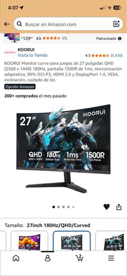 Korooi 180hz monitor