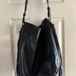 Ladies Leather Fringe Purse 