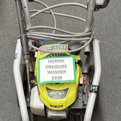 Honda Pressure Washer