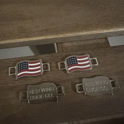 Red Wing Lace Holders / Charms