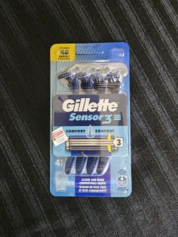 Gillette Sensor 3 4-pack Disposable Razors