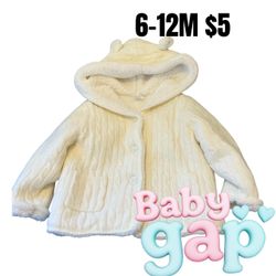 Baby Gap Hooded Jacket 6-12 Months great condition ❤️❤️M17