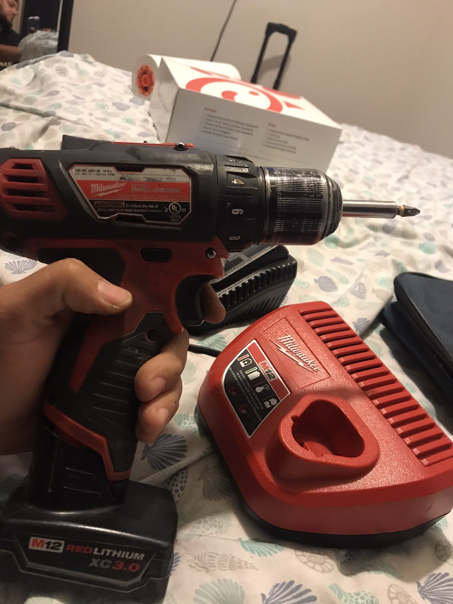 Milwaukee Drill &!Battery