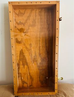Custom Built Wooden Shadow Box
