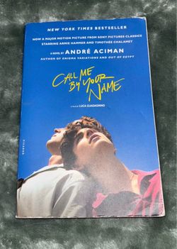 CALL ME BY UR NAME BOOK