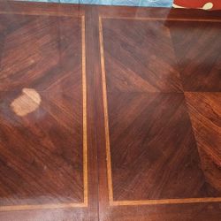 Table, 6 Chairs, and Hutch