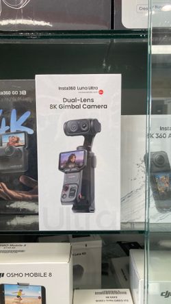Insta360 Luna Ultra Dual Lens 8K Gimbal Camera