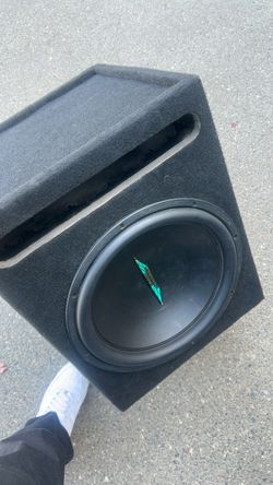 Speaker box for 15” sub