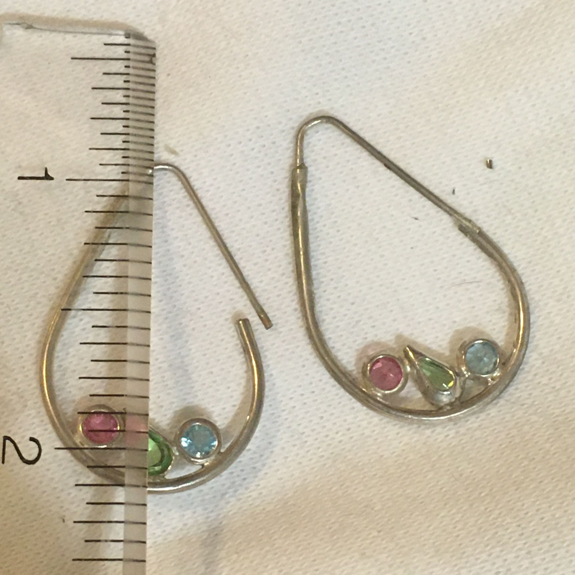 Teardrop earrings