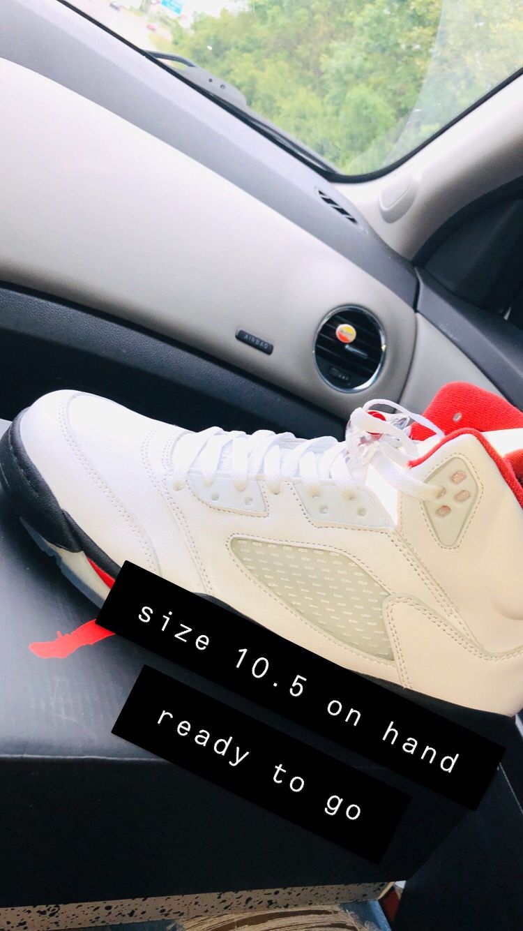 Jordan 5 fire red