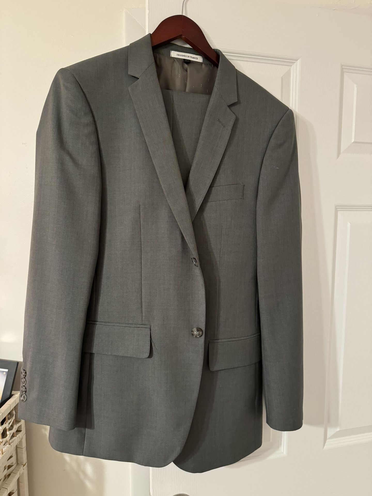 Angelo Rossi Gray Suit Tailored
