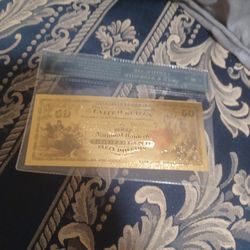 $50 Gold Plated 