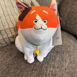 Disney Store Mochi Cat Big Hero Six Plush Stuffed Animal  10"