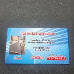 Tuckpoint/concrete/fences  Precios Rasonables  / Reasonable Prices  