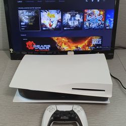 PS5 disc version 825GB SSD with Sony DualSense Wireless Controller -  Tested 🎮🕹🎮