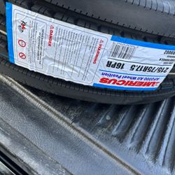 1 Tire 215x75-17.5 $165