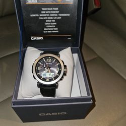 Casio Pro Trek Triple Sensor Watch
