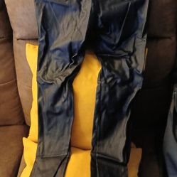 Shein Leather Pants ~ Size 4