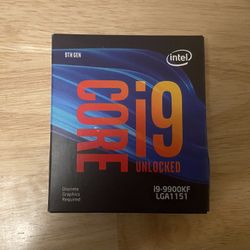 Intel Core i9-9900KF 3.60 GHz 8-Core Desktop Processor LGA1151