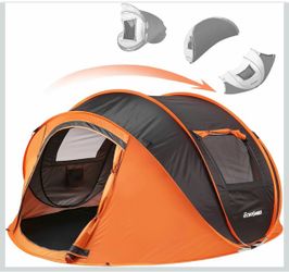 NEW Family size camping tent 4-6 people easy assembly