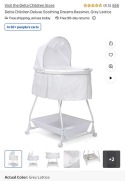 Brand New baby bassinet crib ( Gender Neutral )
