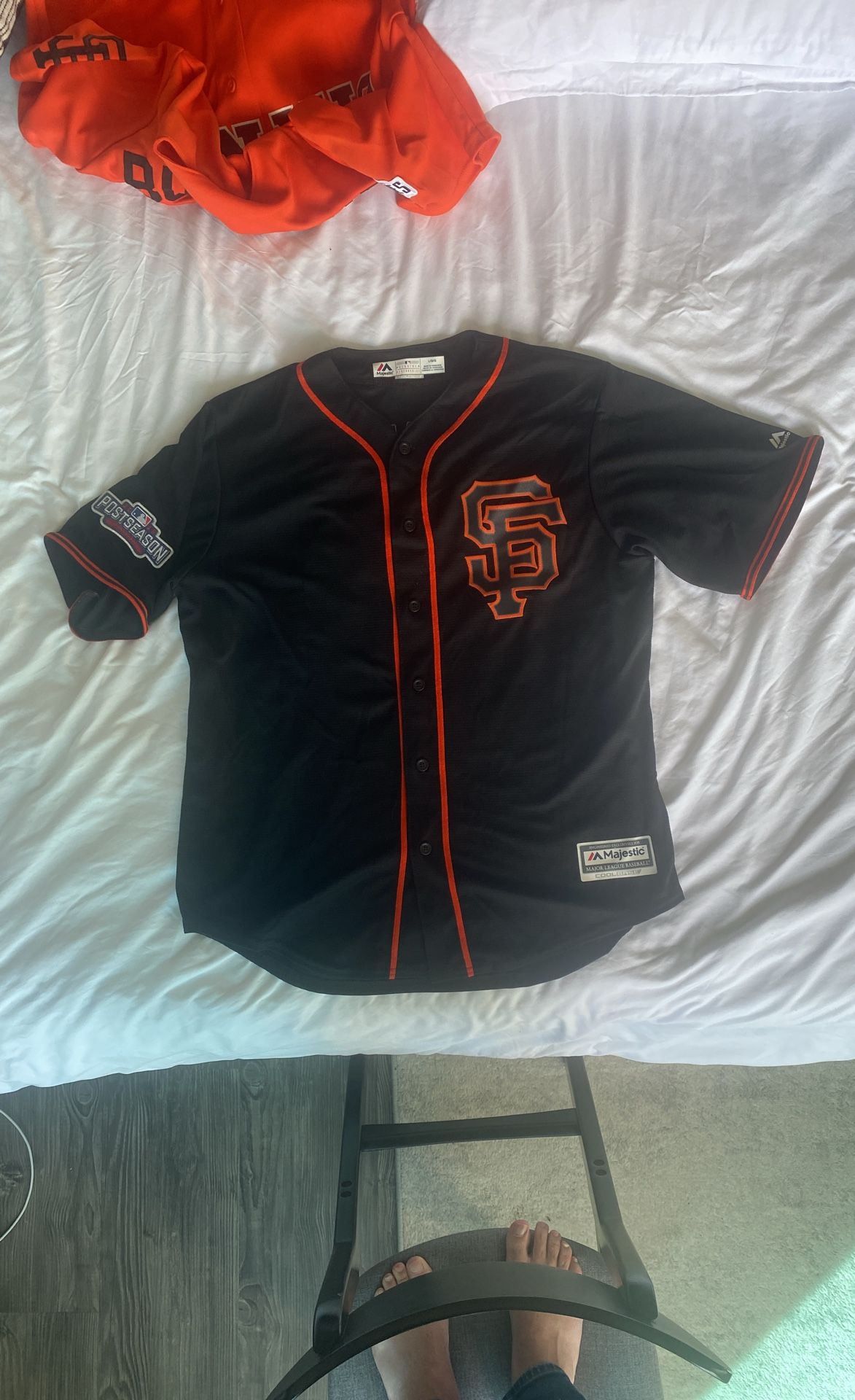 SF Giants Jersey Majesric 2016 Post Season Joe Panik