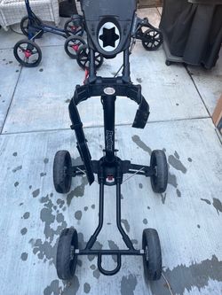 Bagboy Quad black golf push cart